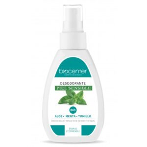 Desodorante ecológico spray Aloe vera menta y tomillo Biocenter botanical