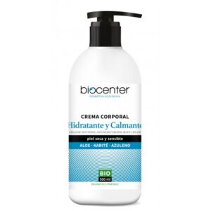 Crema corporal ecológica hidratante y calmante 500ml biocenter top