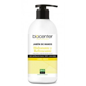 Jabón de manos ecológico hidratante y refrescante Biocenter top