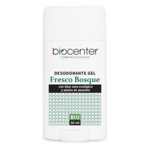 Desodorante ecologico gel fresco bosque biocenter