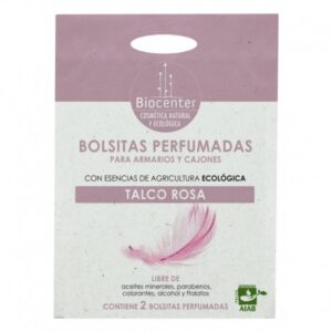 Ambientador Bolsitas perfumadas ecológicas Talco rosa Biocenter