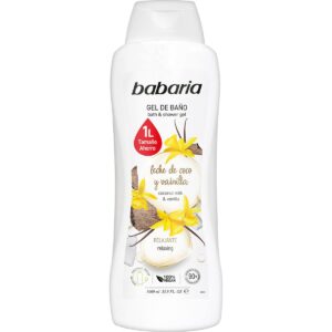 Gel ducha leche de coco y vainilla Babaria