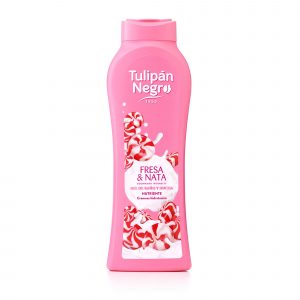 Gl baño Fresa & Nata Tulipán Negro