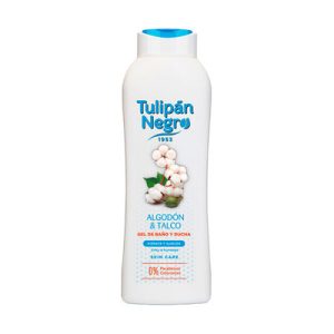 gel talco y algodón tulipan