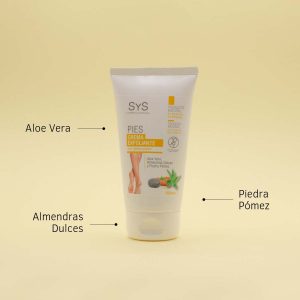 Crema exfoliante pies sys