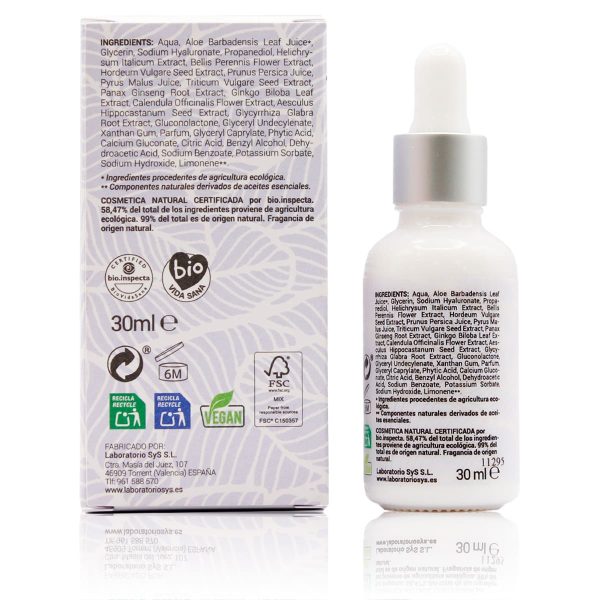 41054 Serum Facial Detox Natural 30ml Labnatur Bio